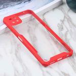 For Samsung Galaxy A22 Acrylic + Color TPU Shockproof Case(Red)