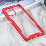 For Xiaomi Redmi Note 10 4G/10S Acrylic + Color TPU Shockproof Case(Red)
