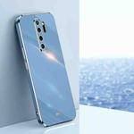 For Xiaomi Redmi Note 8 Pro XINLI Straight 6D Plating Gold Edge TPU Shockproof Case(Celestial Blue)