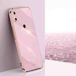 For Xiaomi Mi 8 XINLI Straight Edge 6D Electroplate TPU Phone Case(Cherry Purple)