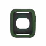 For Xiaomi Redmi Watch Pure Color Silicone Protective Case(Dark Green)