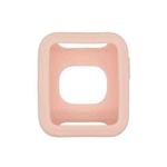 For Xiaomi Redmi Watch Pure Color Silicone Protective Case(Light Pink)