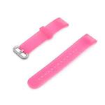 For Xiaomi Redmi Watch Translucent Silicone Watch Band(Rose Red)