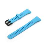 For Honor Band 6 Pure Color Silicone Watch Band(Sky Blue)