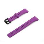 For Honor Band 6 Pure Color Silicone Watch Band(Purple)