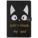 For Galaxy Tab S5e 3D Colored Drawing Horizontal Flip Leather Case with Holder & Card Slots & Wallet(Cat Ears)