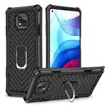 For Motorola Moto G Power 2021 Cool Armor PC + TPU Shockproof Case with 360 Degree Rotation Ring Holder(Black)