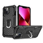 Cool Armor PC + TPU Shockproof Case with 360 Degree Rotation Ring Holder For iPhone 13(Black)