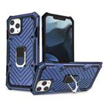 Cool Armor PC + TPU Shockproof Case with 360 Degree Rotation Ring Holder For iPhone 13 Pro Max(Blue)