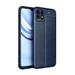 For Huawei Maimang 10 SE Litchi Texture TPU Shockproof Case(Blue)
