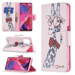 For OPPO A74 / A93 / A54 5G Colored Drawing Pattern Horizontal Flip Leather Case with Holder & Card Slots & Wallet(Deer)