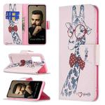 For vivo V21e 5G Colored Drawing Pattern Horizontal Flip Leather Case with Holder & Card Slots & Wallet(Deer)