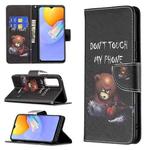 For vivo Y51 2020 / Y51a / Y51s Colored Drawing Pattern Horizontal Flip Leather Case with Holder & Card Slots & Wallet(Bear)