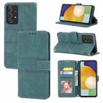 For Samsung Galaxy S20 FE 5G Embossed Striped Magnetic Buckle PU + TPU Horizontal Flip Leather Case with Holder & Card Slot & Wallet & Photo Frame & Sling(Green)