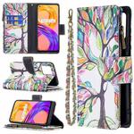 For OPPO Realme 8 /8 Pro Colored Drawing Pattern Zipper Horizontal Flip Leather Case with Holder & Card Slots & Wallet(Big Tree)