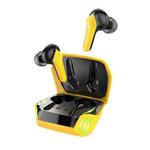 hoco S21 Bluetooth 5.0 Magic Shadow Gaming Wireless Bluetooth Earphone(Yellow)