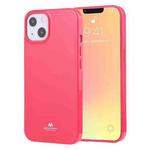 For iPhone 13 mini GOOSPERY JELLY Full Coverage Soft Case (Rose Red)
