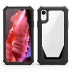 Stellar Space PC + TPU 360 Degree All-inclusive Shockproof Case For iPhone XR(Black)
