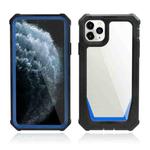 For iPhone 11 Pro Max Stellar Space PC + TPU 360 Degree All-inclusive Shockproof Case (Black Blue)