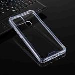 For OPPO A15 Four-corner Shockproof Transparent TPU + PC Protective Case