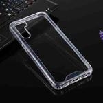 For OPPO A91 Four-corner Shockproof Transparent TPU + PC Protective Case
