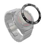 For Garmin Fenix 5X/5X Plus Smart Watch Steel Bezel Ring, A Version(Black Ring White Letter)