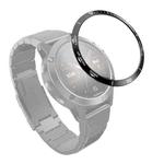 For Garmin Fenix 5 Smart Watch Steel Bezel Ring, A Version(Black Ring White Letter)