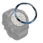 For Garmin Fenix 6/6 Pro/ 6 Sapphire Smart Watch Steel Bezel Ring, A Version(Blue Ring White Letter)