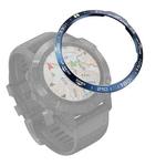 For Garmin Fenix 6/6 Pro/ 6 Sapphire Smart Watch Steel Bezel Ring, B Version(Blue Ring White Letter)