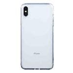 For iPhone XS Max Frosted Stepless Fine Hole Glass Protective Case