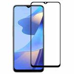 For OPPO A16 / A16S Full Glue Full Cover Screen Protector Tempered Glass Film