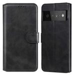 Classic Calf Texture PU + TPU Horizontal Flip Leather Case with Holder & Card Slots & Wallet For Google Pixel 6 Pro(Black)