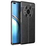 For Honor Magic3 Litchi Texture TPU Shockproof Case(Black)