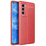 For OPPO Realme GT Explorer Master Litchi Texture TPU Shockproof Case(Red)