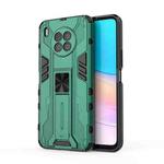 For Huawei nova 8i Supersonic PC + TPU Shock-proof Protective Case with Holder(Green)