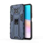 For Huawei nova 8i Supersonic PC + TPU Shock-proof Protective Case with Holder(Dark Blue)