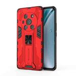 For Honor Magic 3 Pro Supersonic PC + TPU Shock-proof Protective Case with Holder(Red)