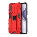 For Honor X20 SE Supersonic PC + TPU Shock-proof Protective Case with Holder(Red)