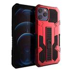 For iPhone 13 Pro Vanguard Warrior All Inclusive Double-color Shockproof TPU + PC Protective Case with Holder (Red)