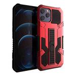 For iPhone 13 Pro Max Vanguard Warrior All Inclusive Double-color Shockproof TPU + PC Protective Case with Holder (Red)