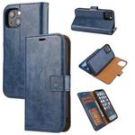 Crazy Horse Texture Detachable Horizontal Flip PU Leather Case with Holder & Card Slots & Wallet & Photo Frame For iPhone 13 mini(Blue)