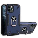 PC + TPU Protective Case with 360 Degrees Rotatable Ring Holder For iPhone 11 Pro Max(Royal Blue)