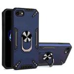 For iPhone SE 2022 / SE 2020 / 8 / 7 PC + TPU Protective Case with 360 Degrees Rotatable Ring Holder(Royal Blue)