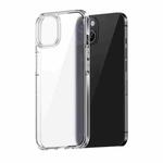 For iPhone 13 mini wlons Ice-Crystal Matte PC+TPU Four-corner Airbag Shockproof Case (Transparent)