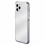 For iPhone 13 Pro Max wlons Ice-Crystal Matte PC+TPU Four-corner Airbag Shockproof Case (Transparent)