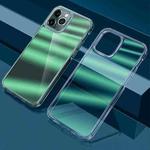For iPhone 13 Pro Max wlons Dazzle Colour TPU + PC Transparent Protective Case (Green Light)