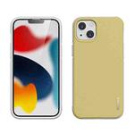 For iPhone 13 mini wlons PC + TPU Shockproof Protective Case (Yellow)