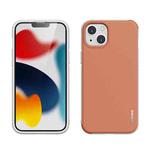 For iPhone 13 wlons PC + TPU Shockproof Protective Case(Orange)