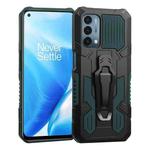 For OnePlus Nord N200 5G Machine Armor Warrior Shockproof PC + TPU Protective Case(Green)
