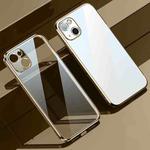 For iPhone 13 mini SULADA Elastic Silicone Edge Frame + TPU All-inclusive Anti-fall Case (Gold)